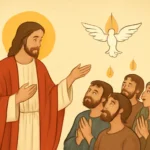 Jesus promete o Espírito Santo: Mensagem de fé e esperança jesus promete o espírito santo