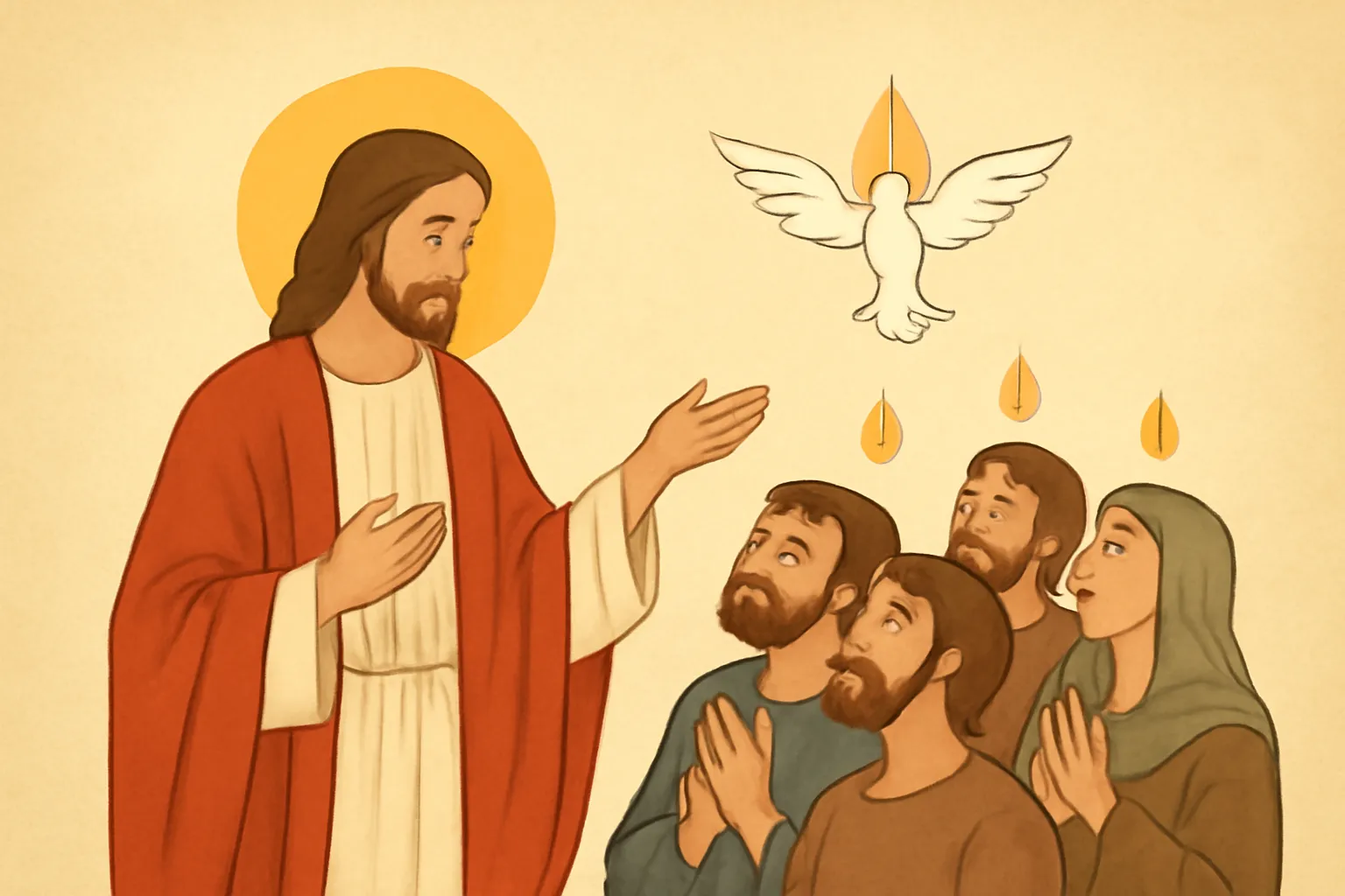 jesus promete o espírito santo