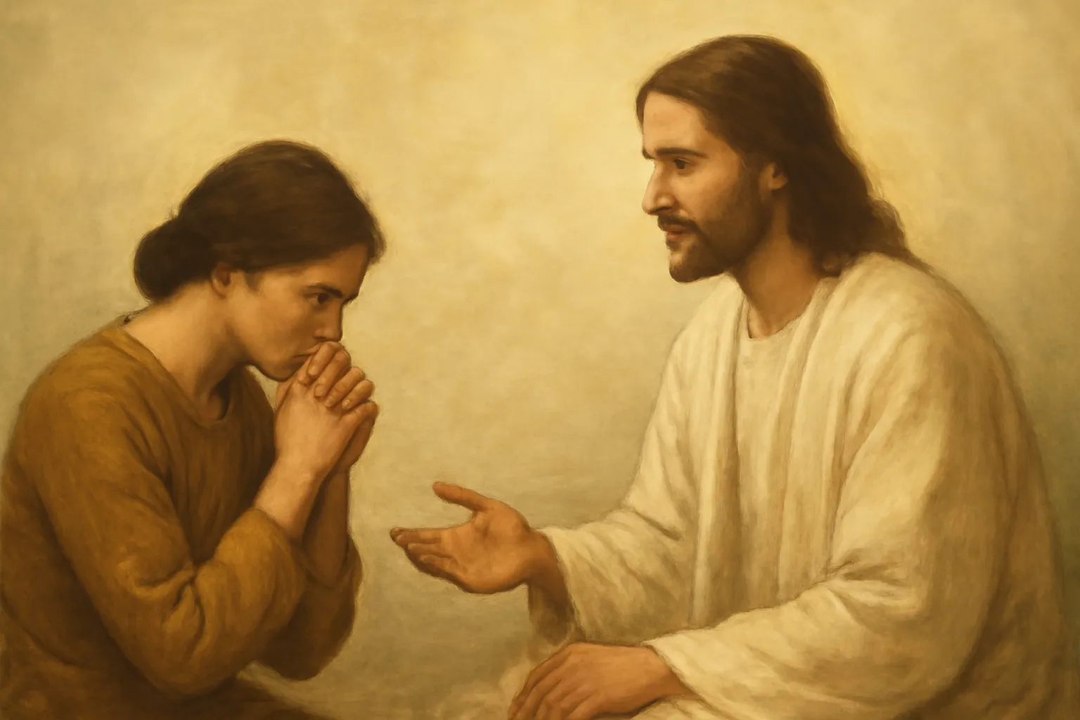 oração conversando com jesus