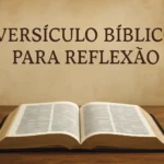 versículo bíblico para reflexão